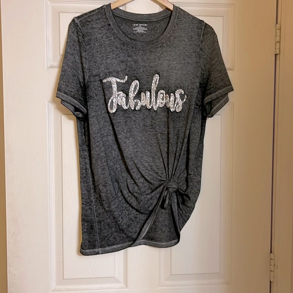 Lane Bryant Fabulous t shirt. Gently used. In great condition! Size 14/16